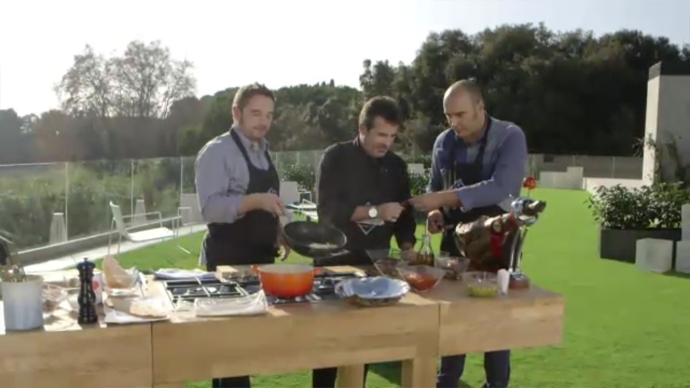 Abril 2015. Barcelona, Capa Negra colabora en el programa Menú Degustasió TV3 3 noticia4 3