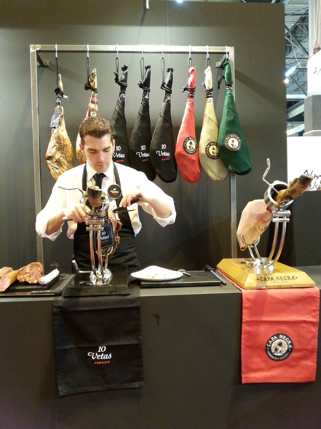 Abril 2015. Madrid, Stand Grupo Consorcio de Jabugo Gourmet Madrid 1 noticia5 1