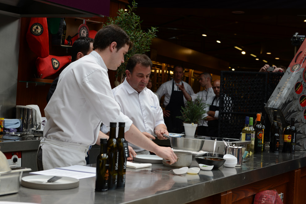 Mayo 2014. Hanos Culinary Theater, Masterclass de Martin Berasategui, embajador Capa Negra en Holanda 1 noticia8 1