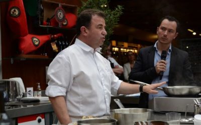 Mayo 2014. Hanos Culinary Theater, Masterclass de Martin Berasategui, embajador Capa Negra en Holanda