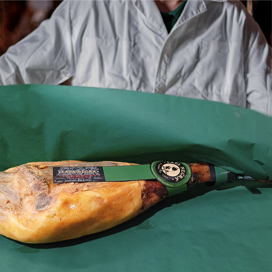 Tienda 10 enfundado de jamon capa negra